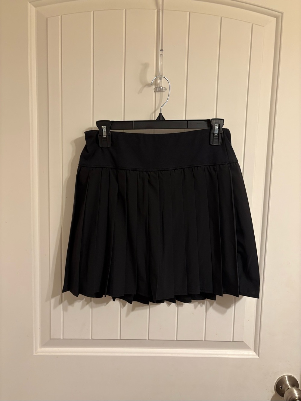 SO Black Pleated Tennis Skort